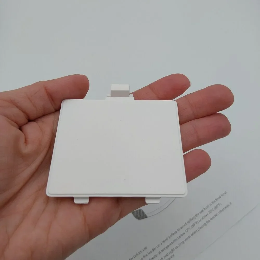 WHITE Battery Cover for PETLIBRO Polar PLAF109 Cat Feeder* Replacement Part only